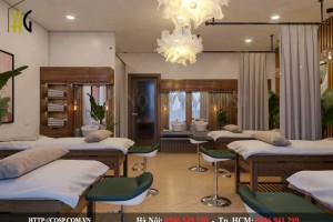 Thiết kế phòng spa, massage đạt tiêu chuẩn